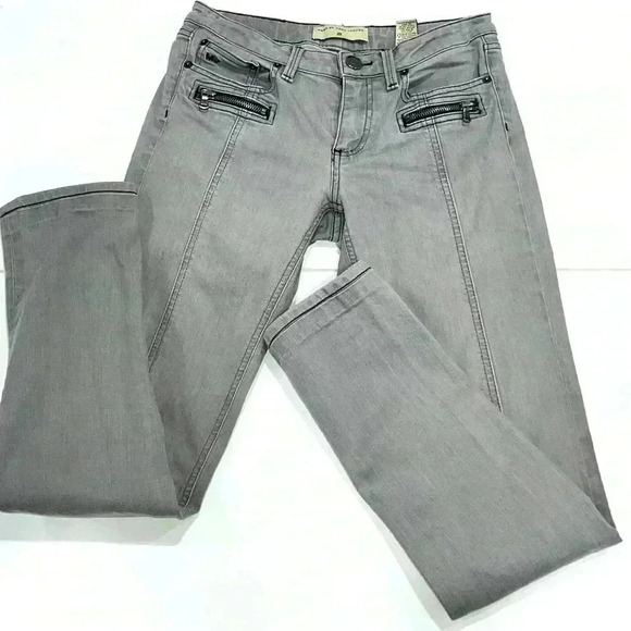 Marc by Marc Jacobs Grey center seam jeans with front zip pockets, back pockets - Picture 1 of 11
